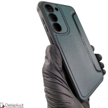 Razor Carbon atverčiamas dėklas - žalias (Samsung S23 Plus)